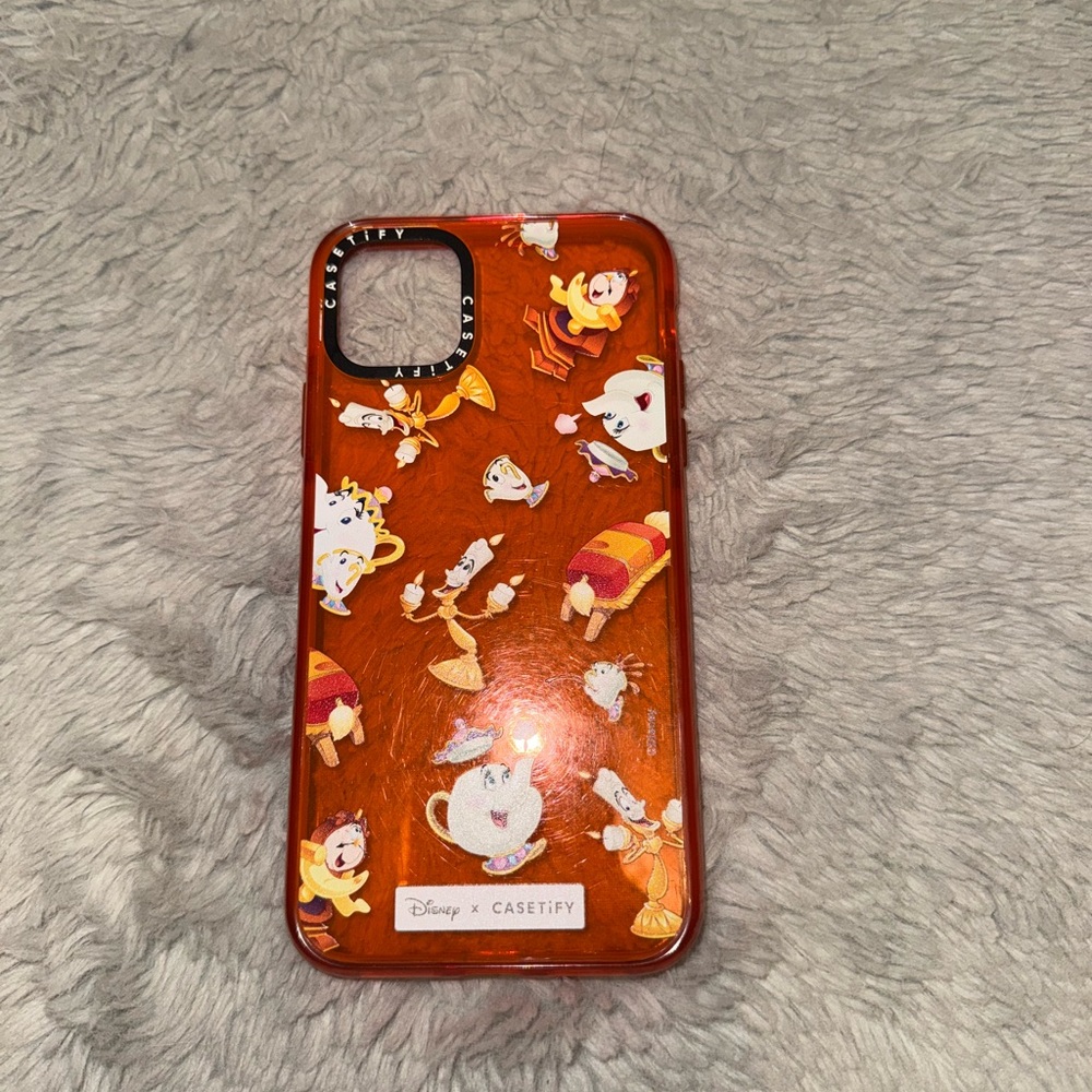 Beauty and the Beast Phone Case - Orange